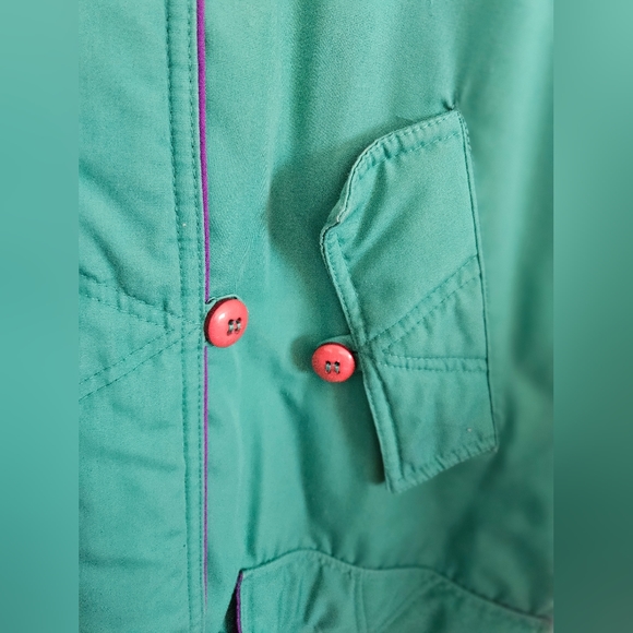 Vintage New Face 80s Ski Jacket Coat - Picture 15 of 16